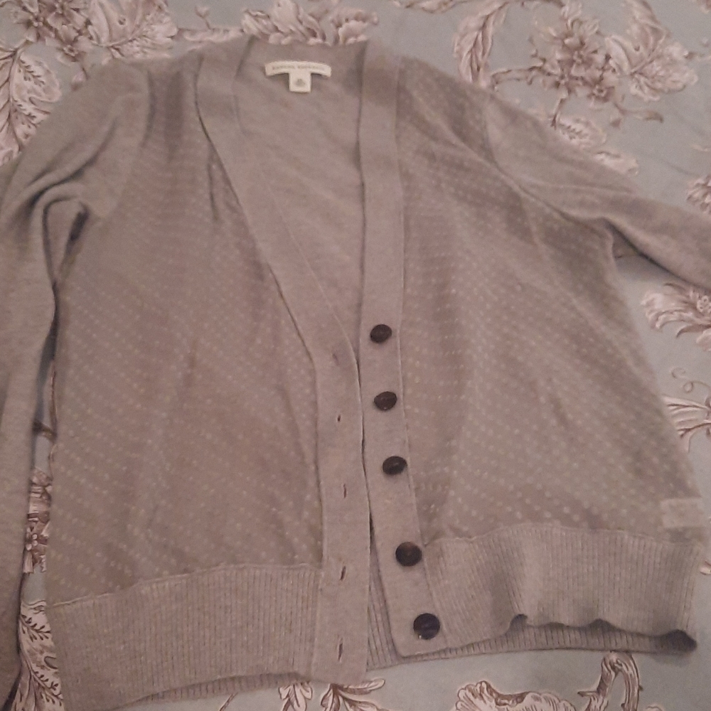 Light gray thin cardigan